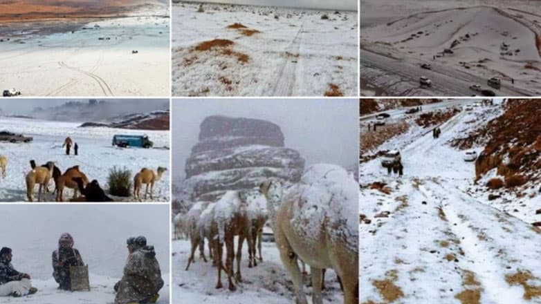 Χιόνισε στη Σαουδική Αραβία! – Πρωτόγνωρες εικόνες